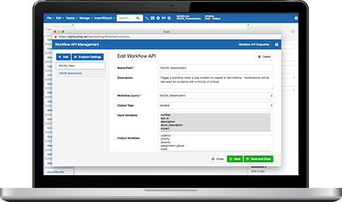 Edit Workflow API